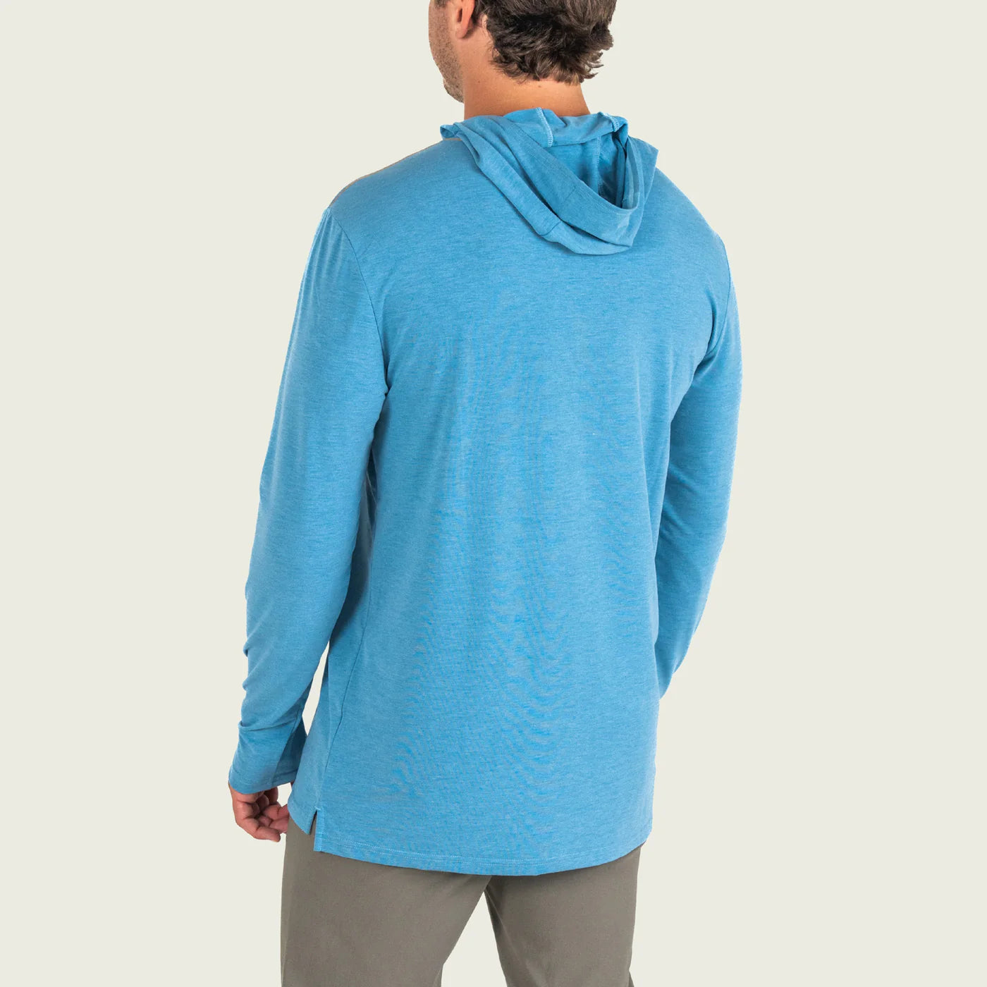 Marsh Buxton Tech Hoodie in Niagara Mist Heather