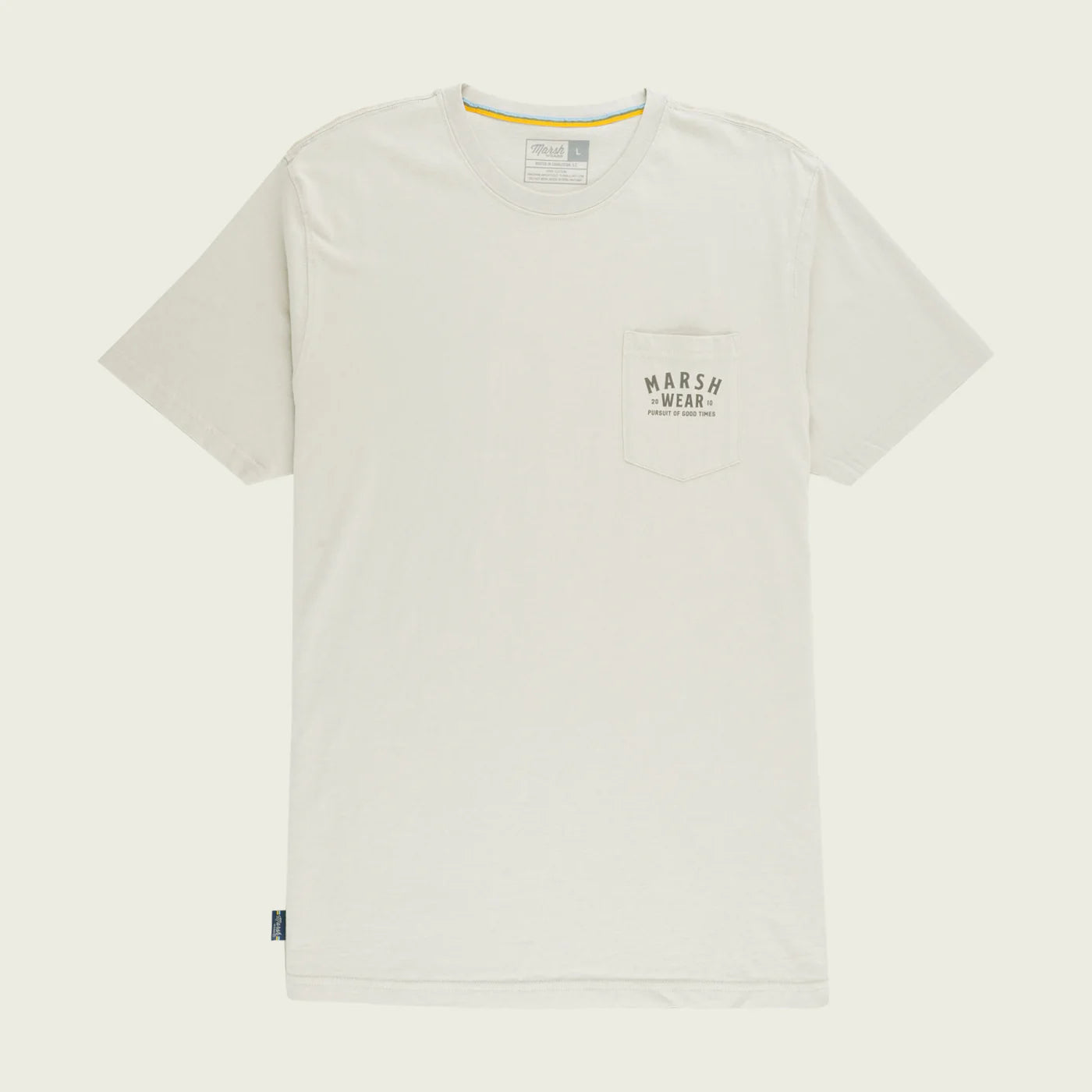 Marsh Alton Camo Tee in Stone