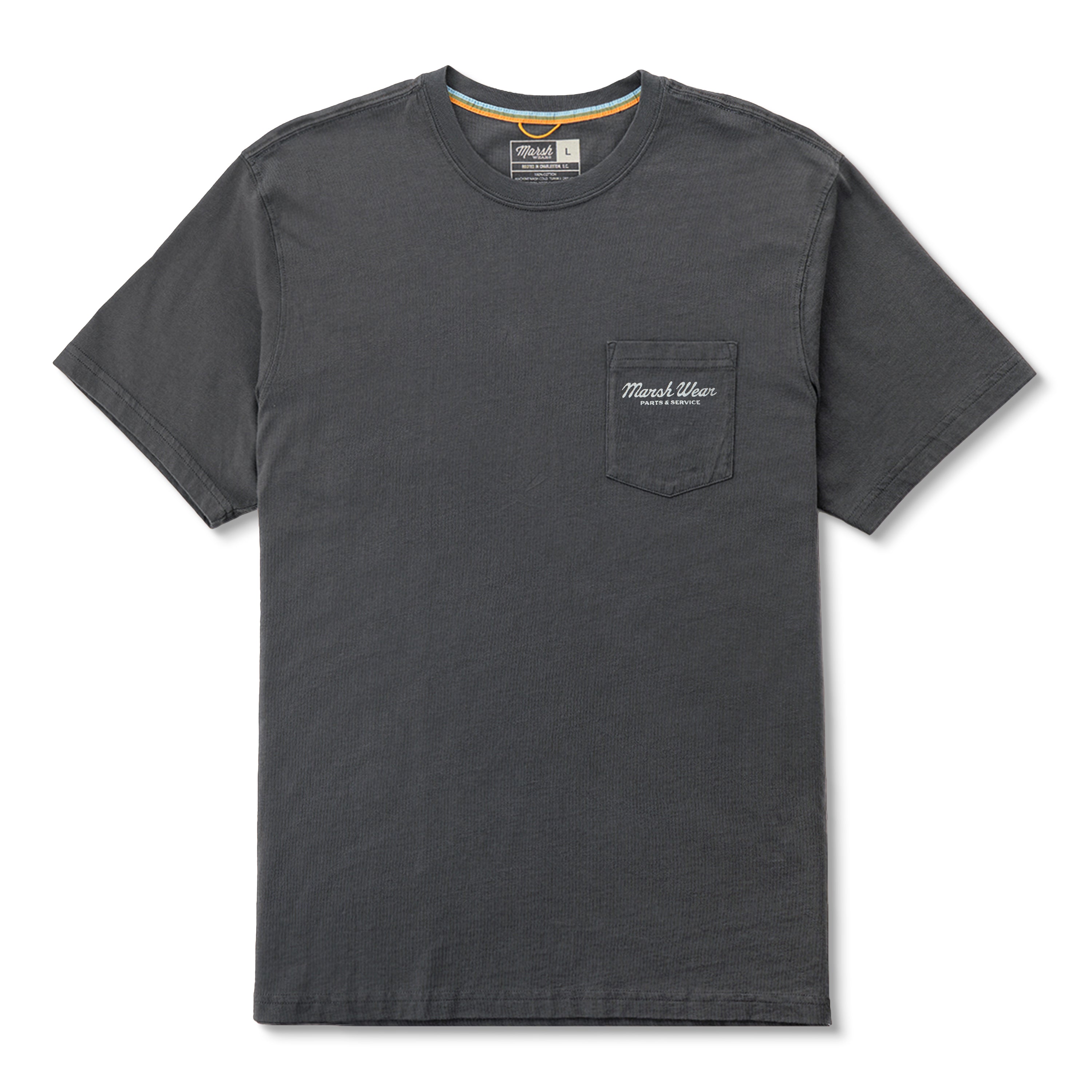 Marsh Parts & Service Short Sleeve Tee in Ash
