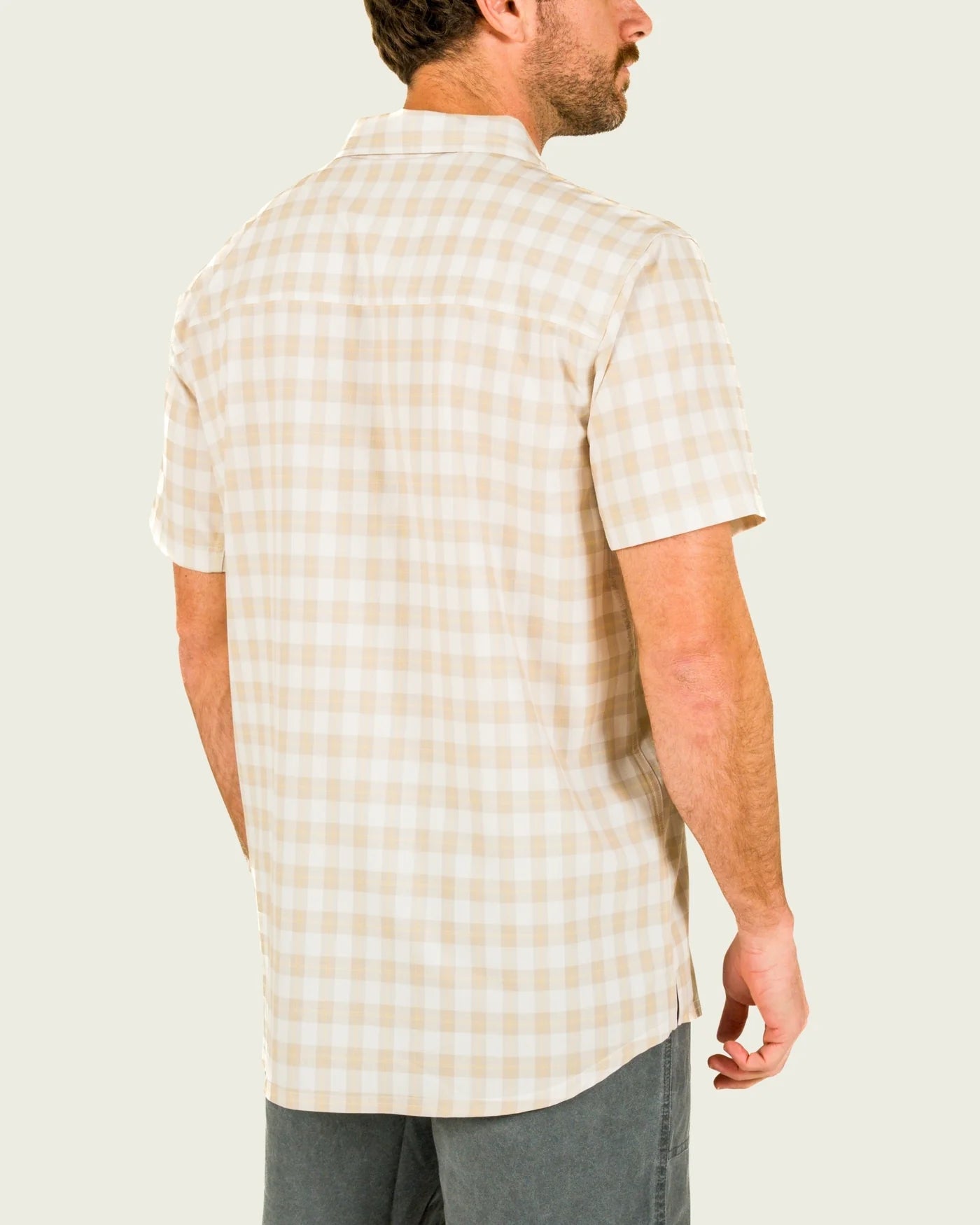 Marsh Lenwood Hagood Short Sleeve Shirt in Castle Wall