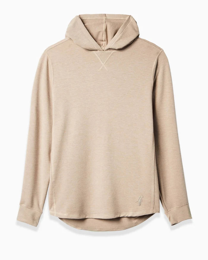 Toes On The Nose Schooner Long Sleeve Hoodie in Vintage Khaki