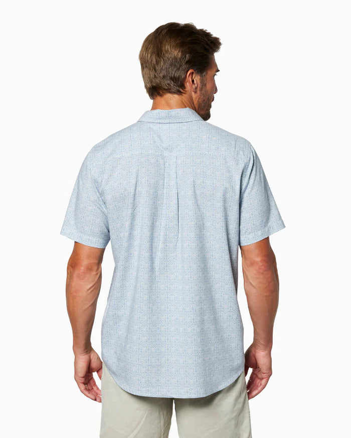 Toes On The Nose Coastline Woven in Blue Fog Palma