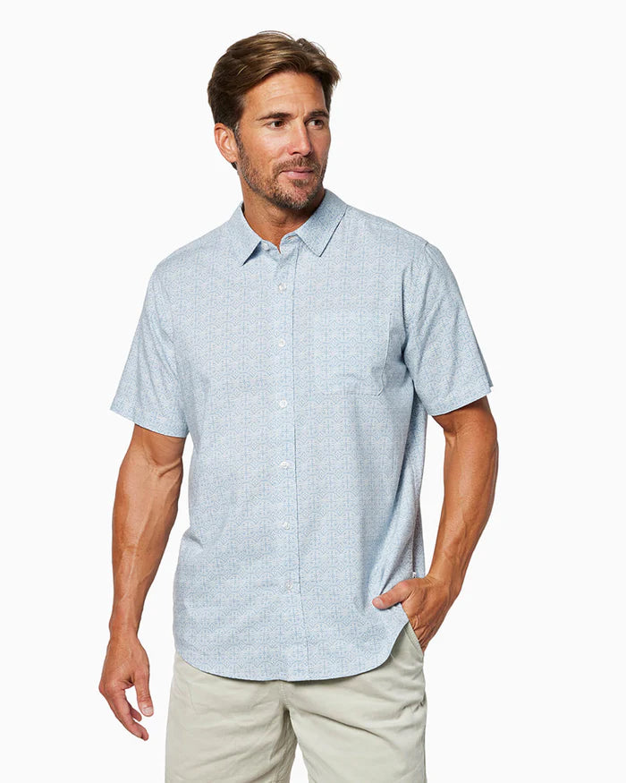 Toes On The Nose Coastline Woven in Blue Fog Palma