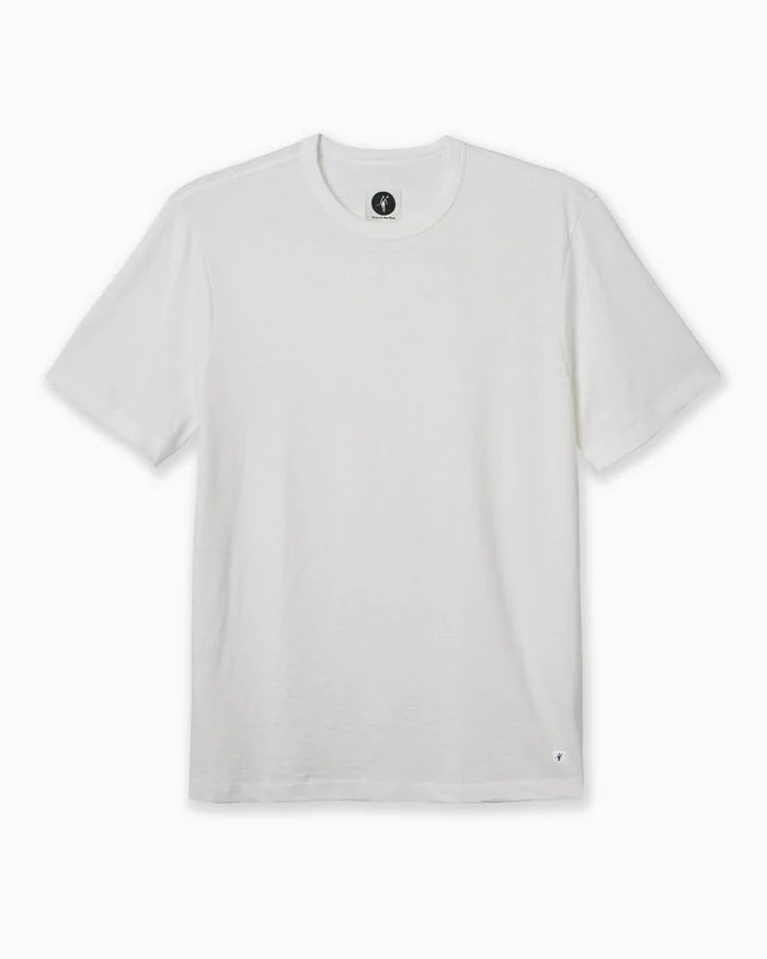 Toes On The Nose Surf Slub | T-Shirt in White