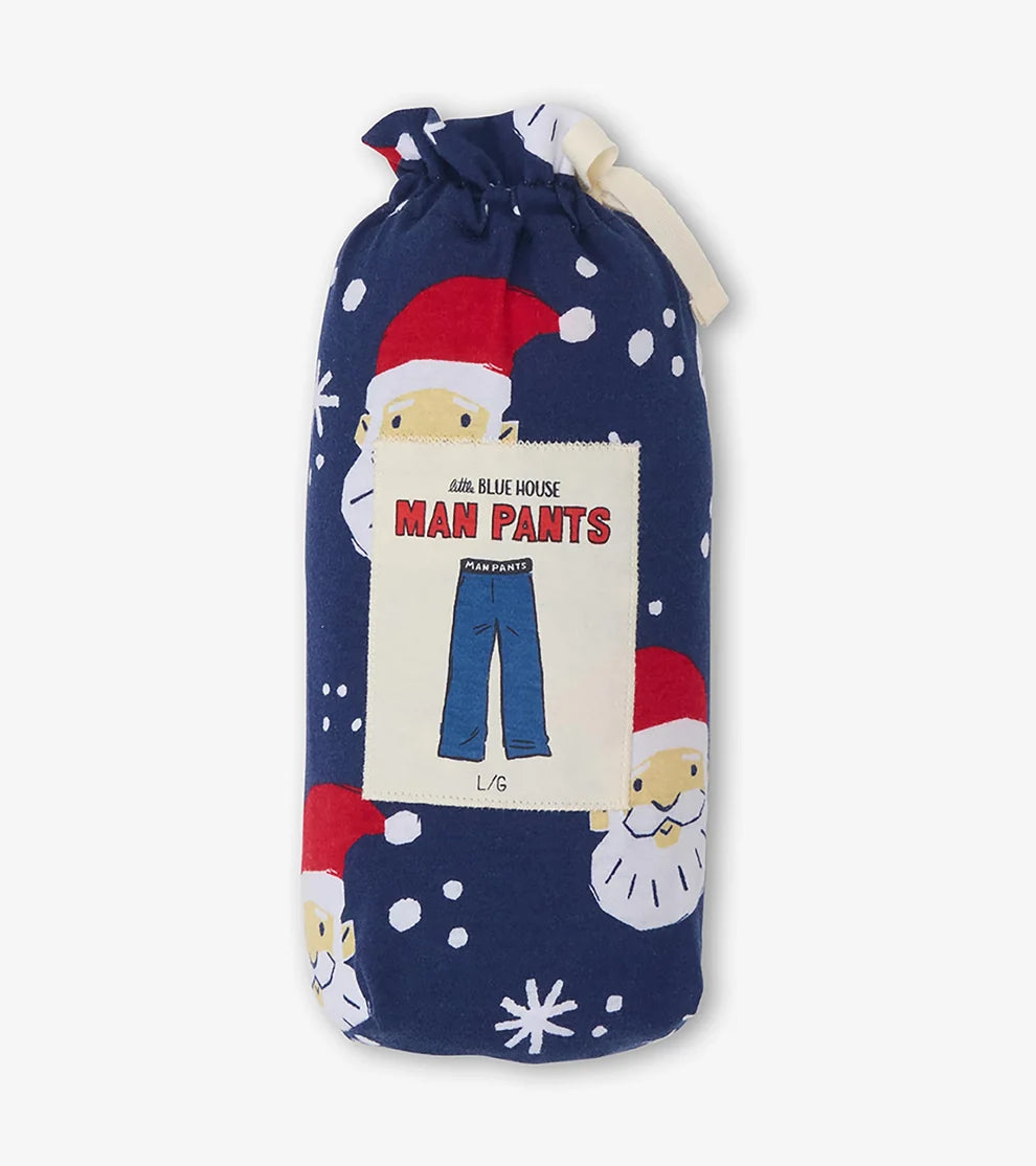 Hatley Allover Santa Man Pants