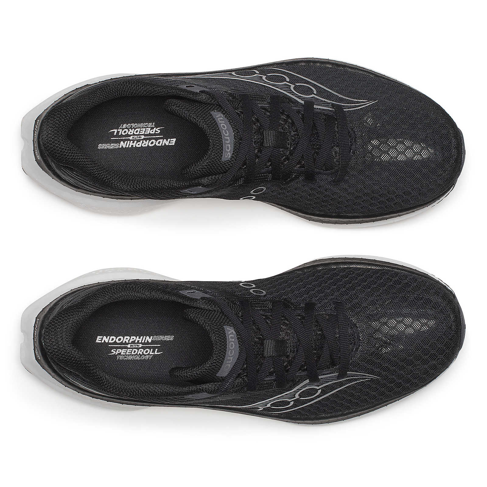 Men's Saucony Endorphin Speed 5 Running Shoe in Black | White
