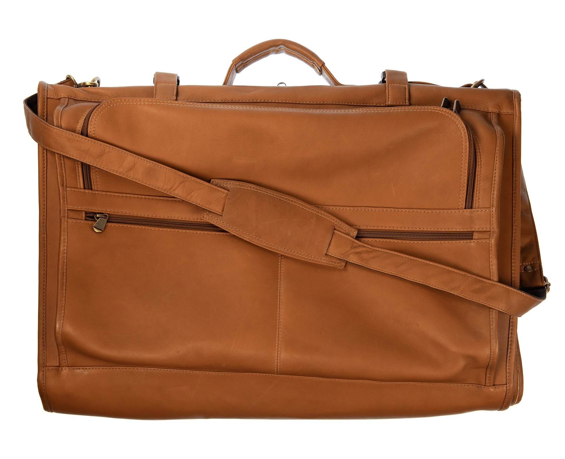 Sarge Andes Leather Tri-Fold Garment Bag