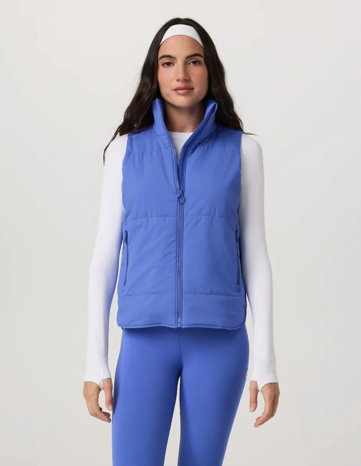 vuori Women's Canyon Insulated Vest in Bright Iris