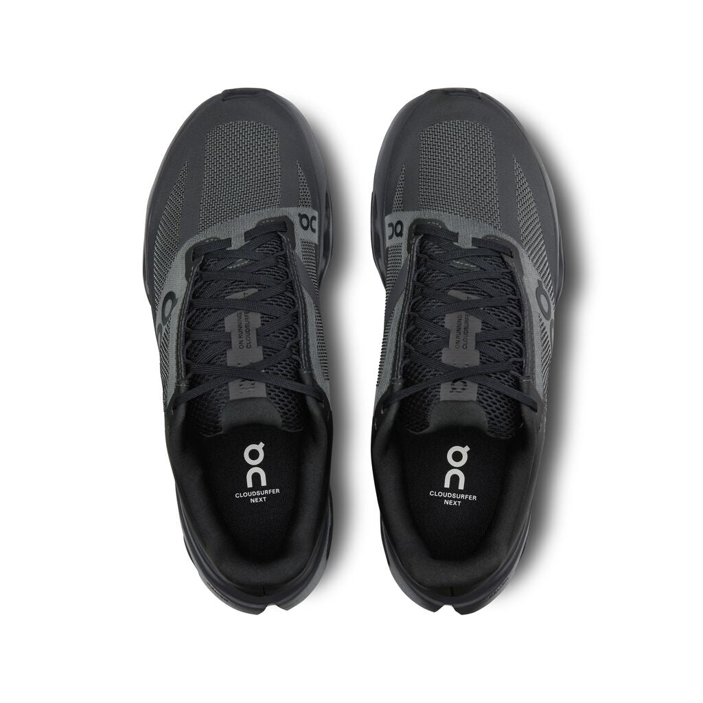 Women's On Cloudsurfer Next Running Shoe in Black | Eclipse