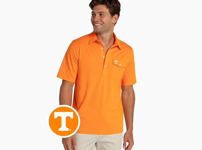 Criquet Top-Shelf Players Shirt in Vols Orange