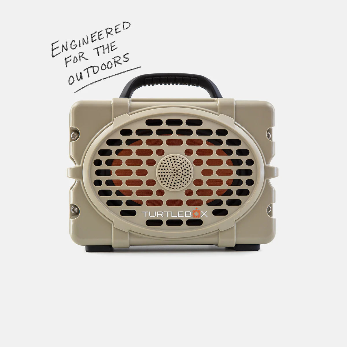 Turtlebox Outdoor Bluetooth Waterproof Gen 3 Portable Speaker in Tan/Black
