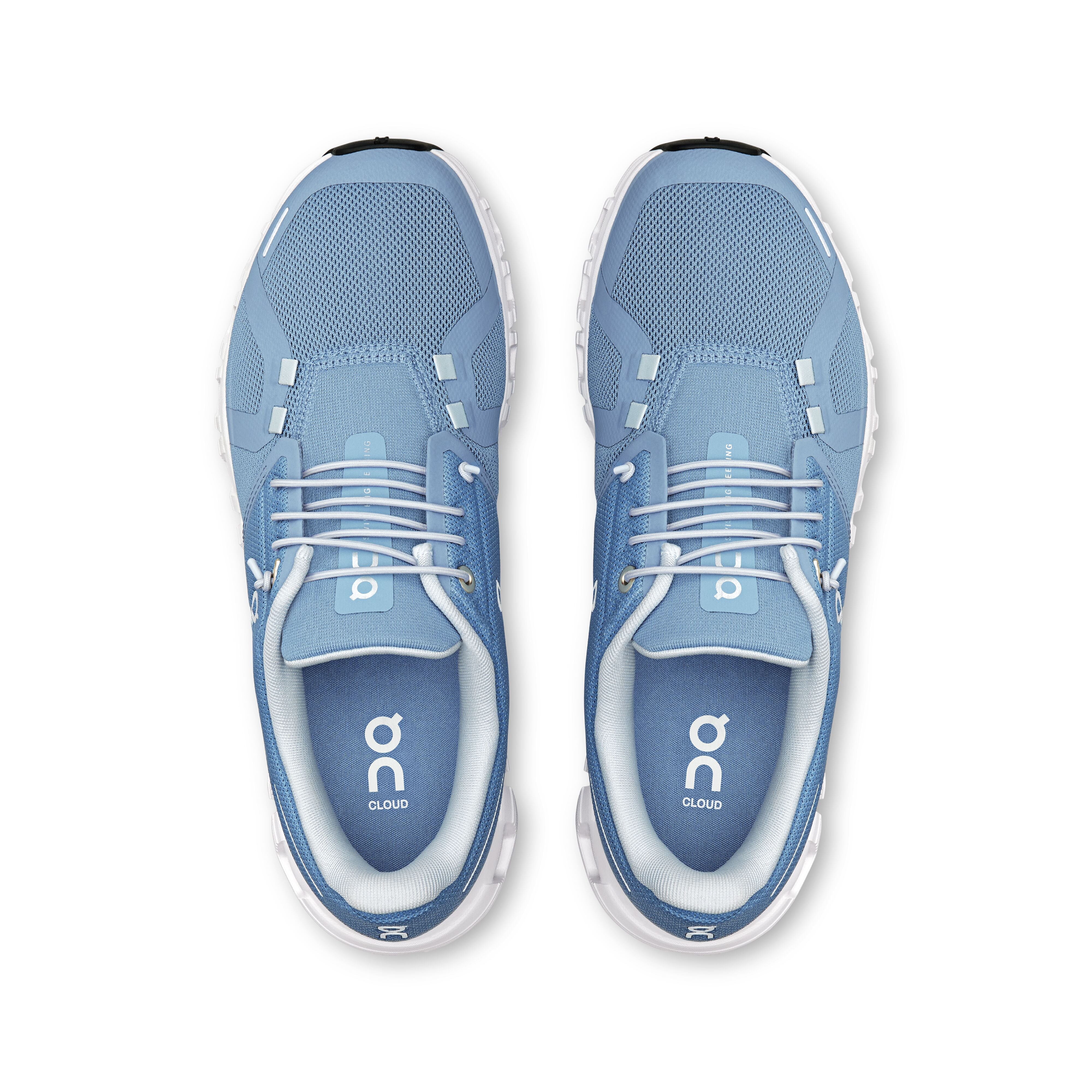 Women's On Cloud 6 Running Shoe in Chambray | White