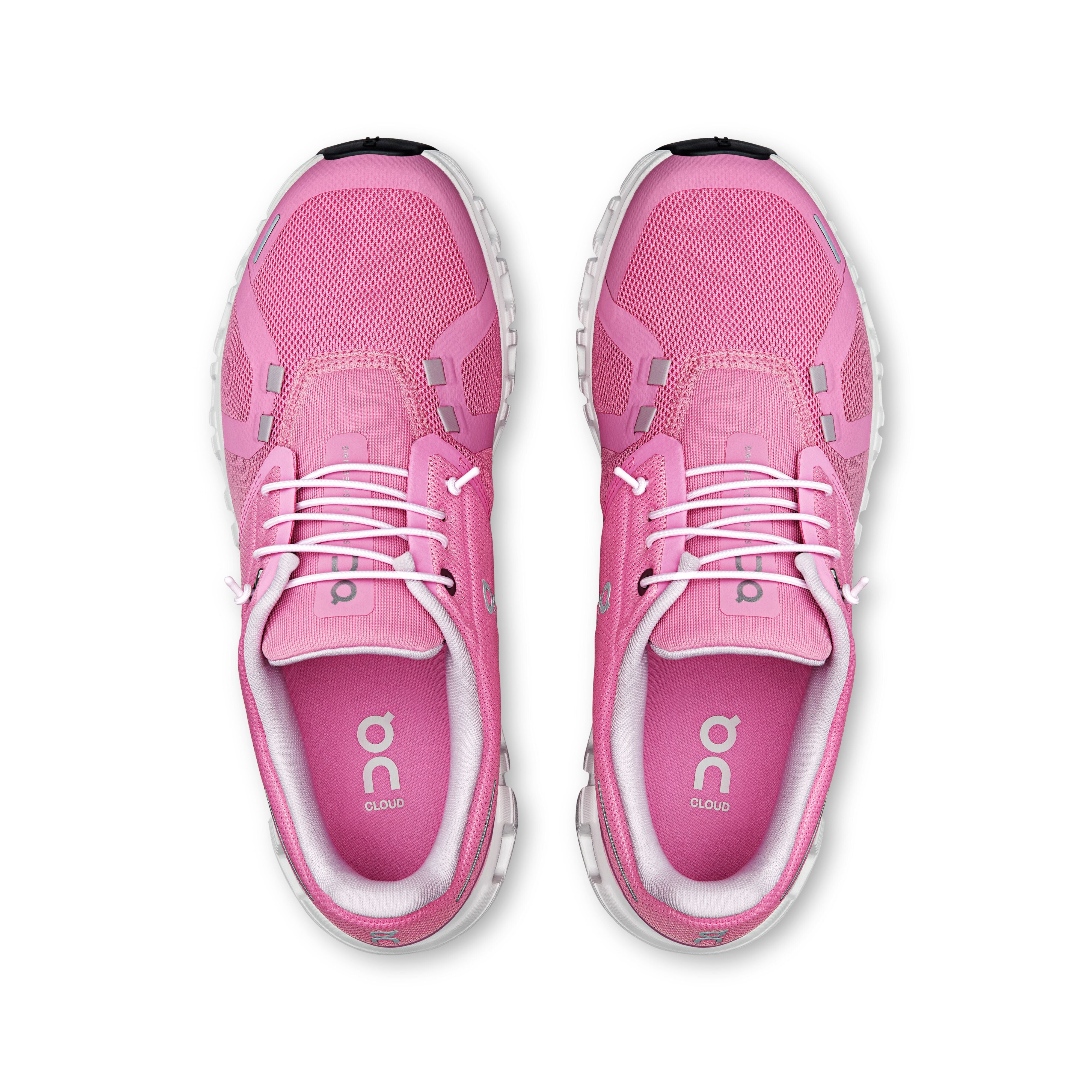 Women's On Cloud 6 Running Shoe in Raspberry | White