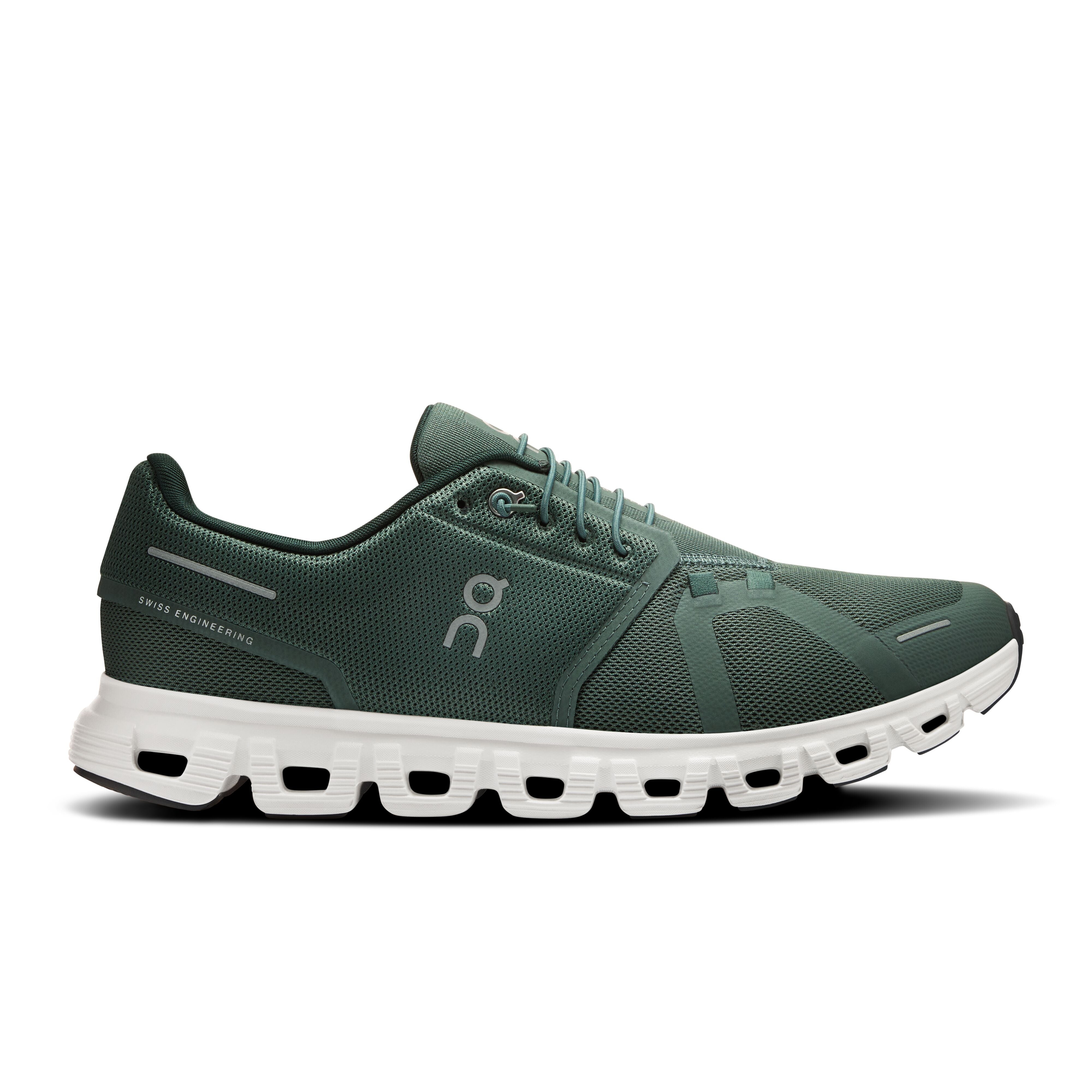 Men's On Cloud 6 Running Shoe in Olive | Evergreen