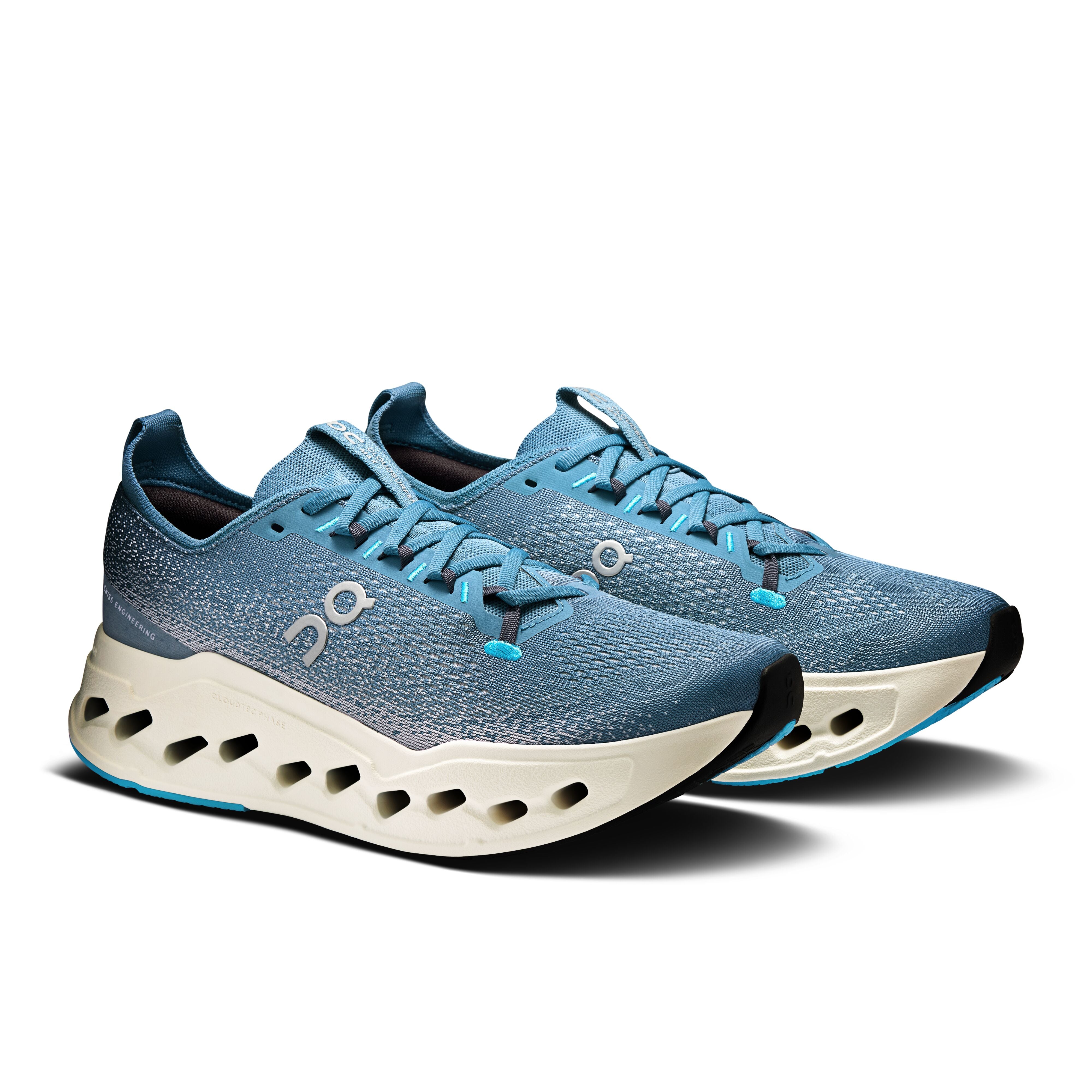 Men's On Cloudsurfer Max Running Shoe in Dust | Ivory