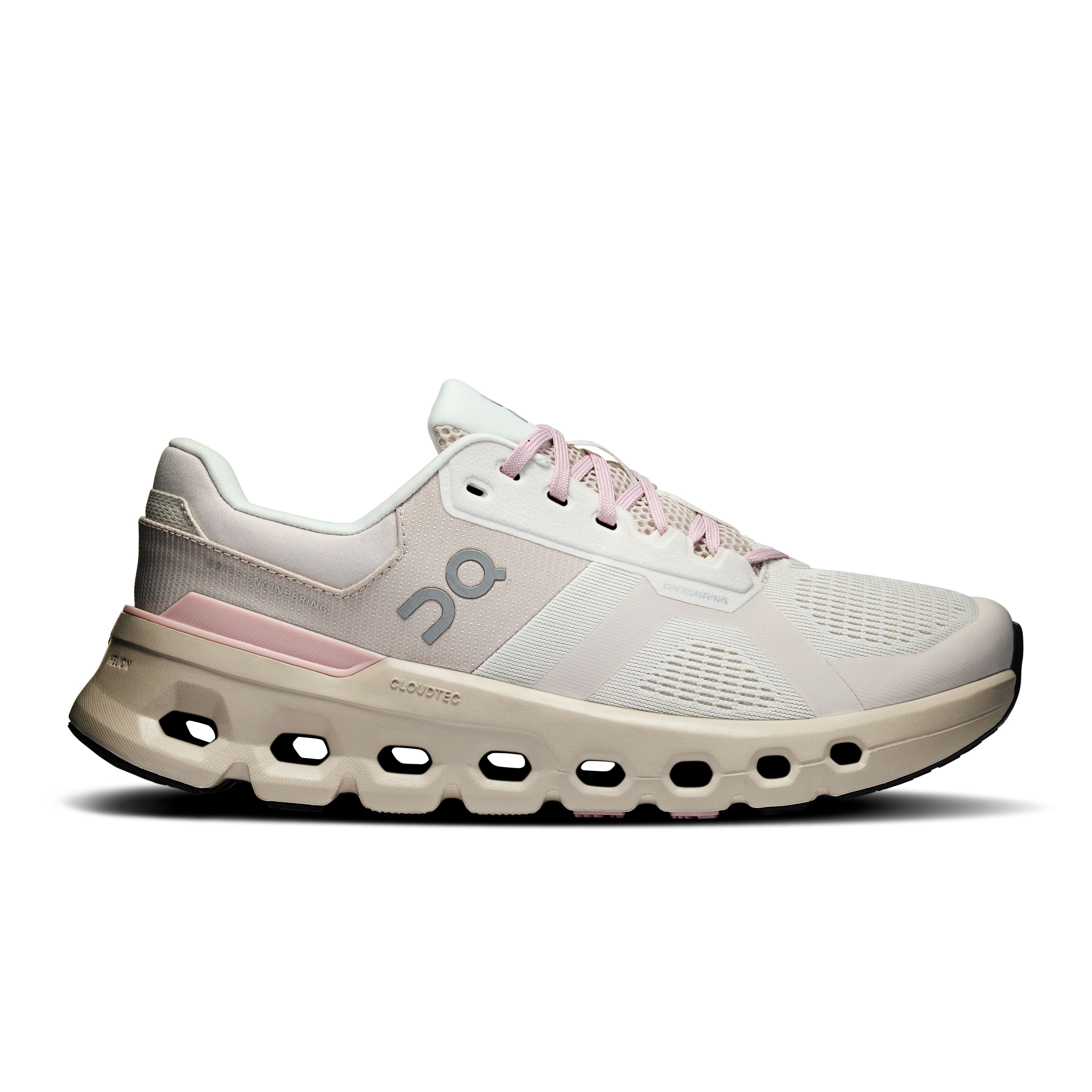 Women's On Cloudrunner 2 Running Shoe in Silver | Mauve