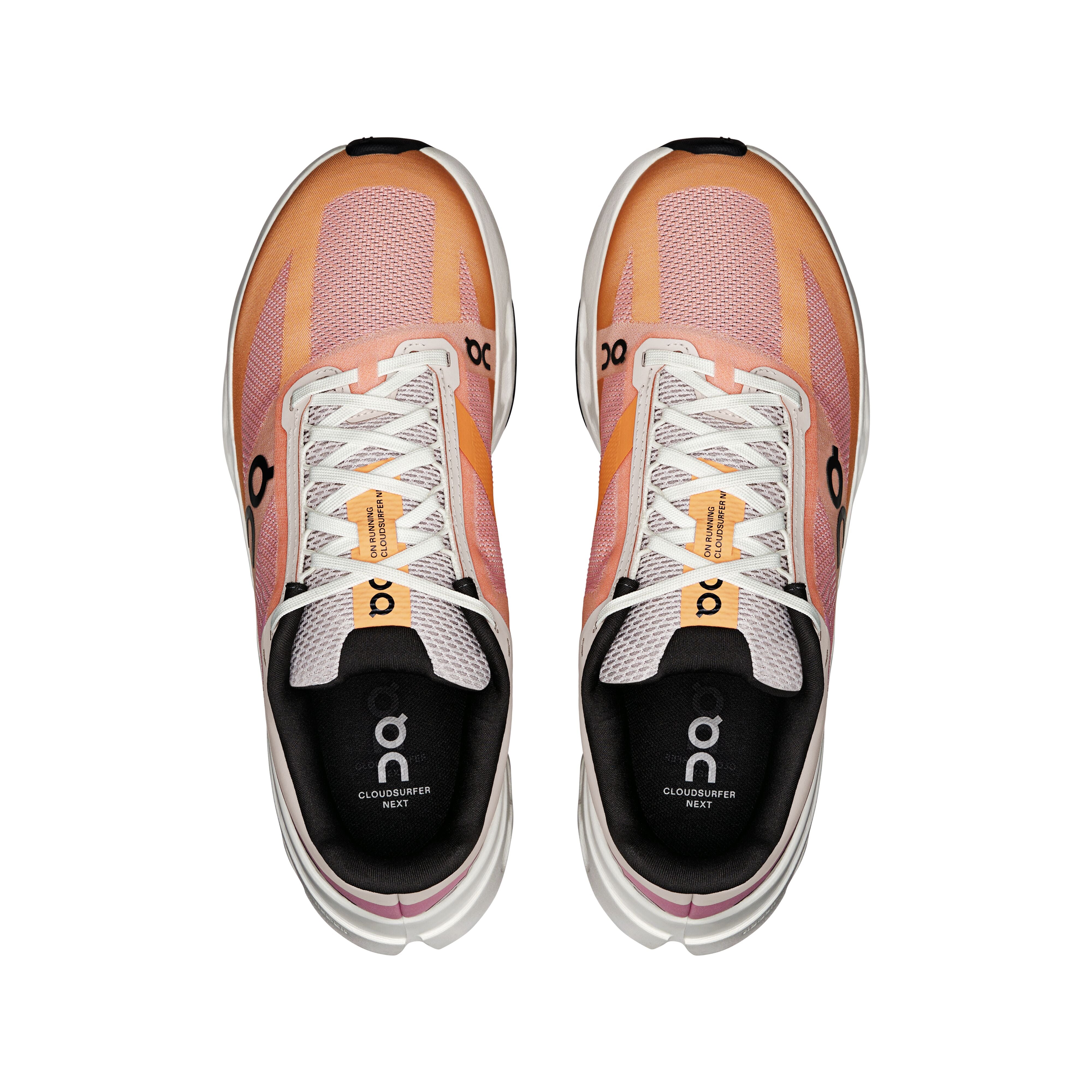 Women's On Cloudsurfer Next Running Shoe in Tangerine | Ivory