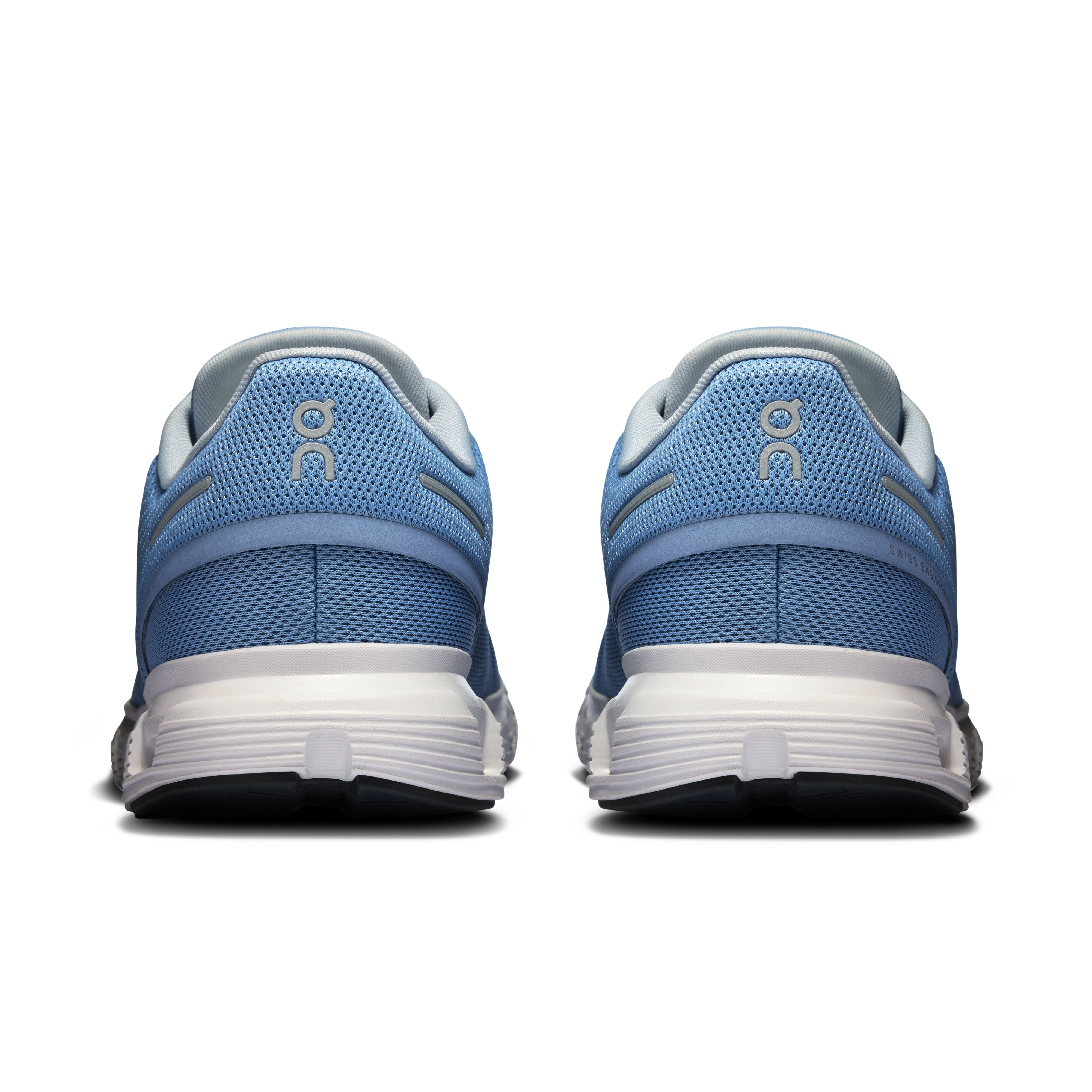 Women's On Cloud 6 Running Shoe in Chambray | White