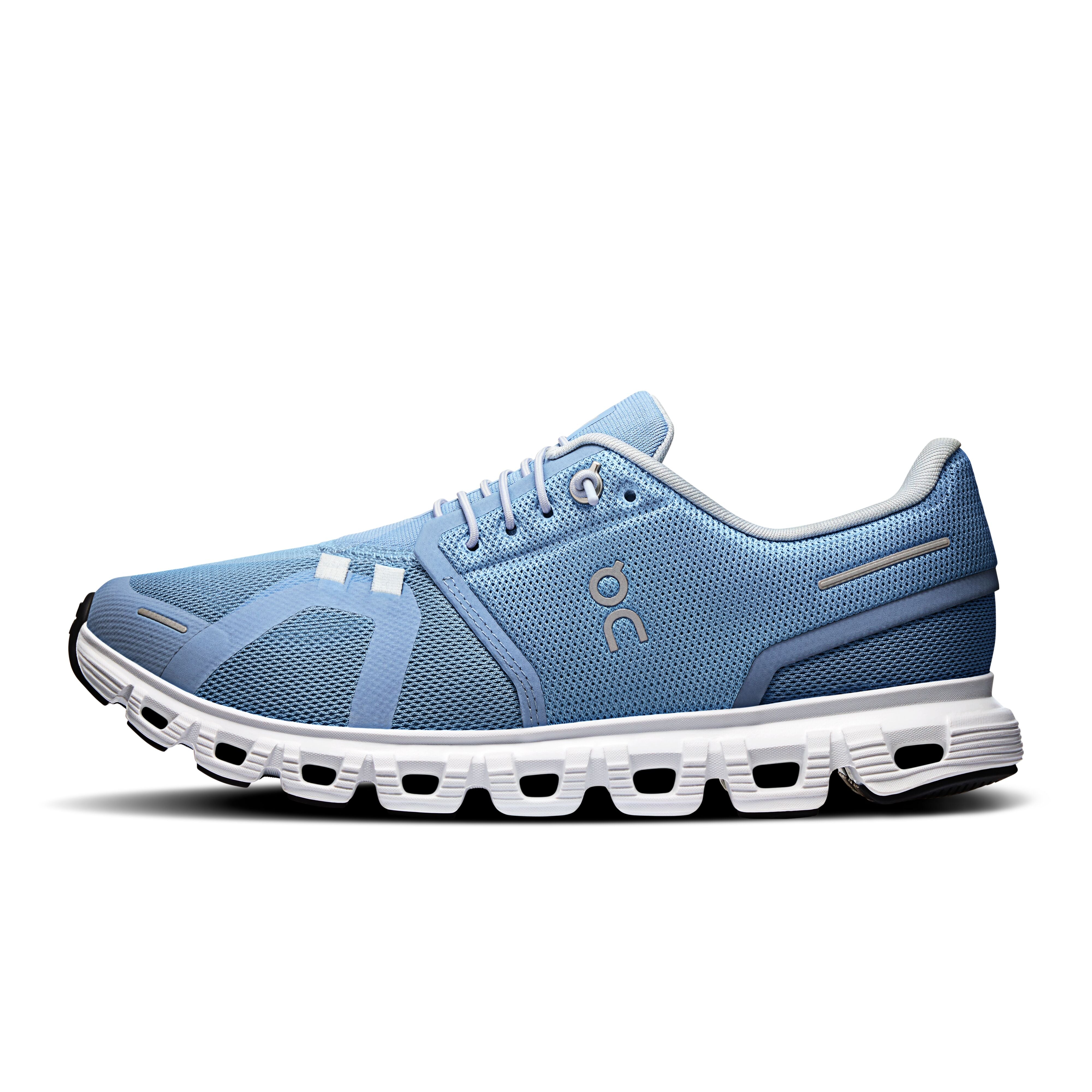 Women's On Cloud 6 Running Shoe in Chambray | White