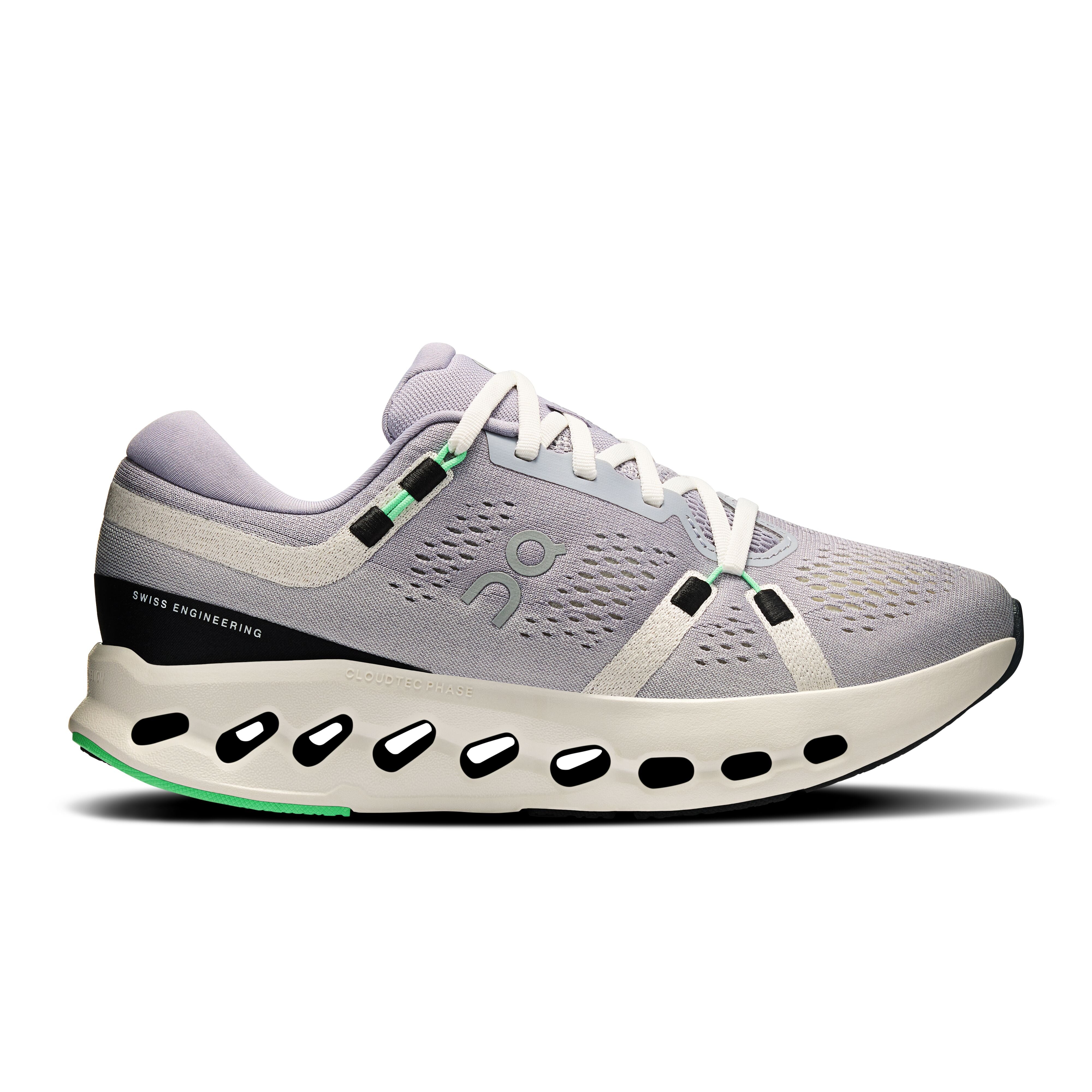 Women's On Cloudsurfer 2 Running Shoe in Lilac | Ivory
