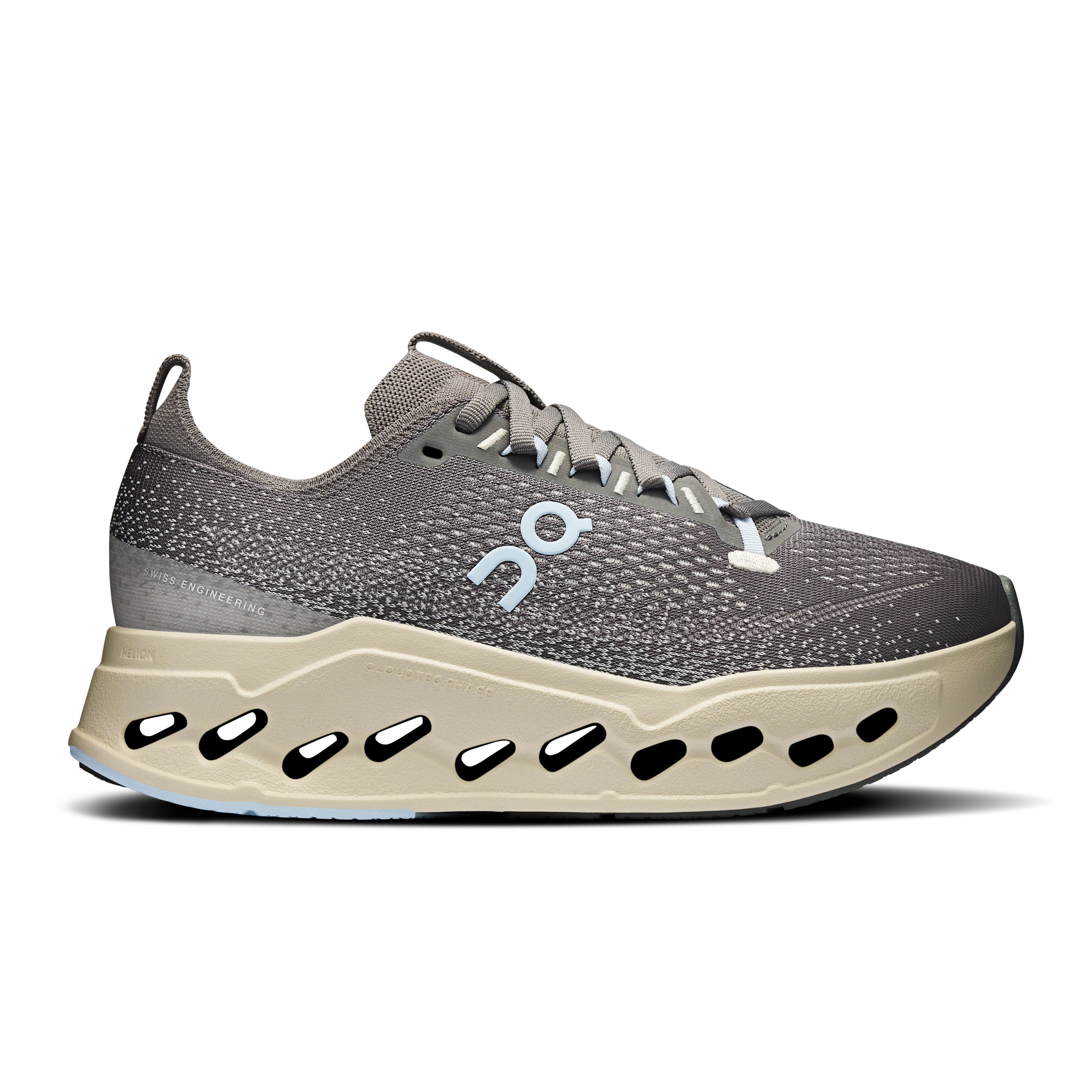Women's On Cloudsurfer Max Running Shoe in Asphalt | Ice