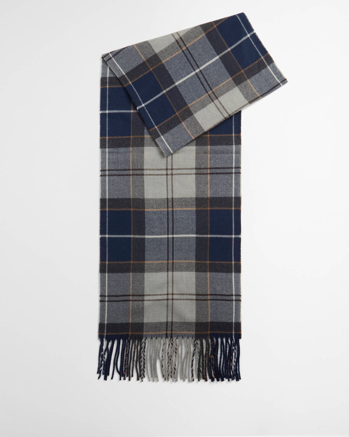 Barbour Galingale Tartan Scarf in Grey