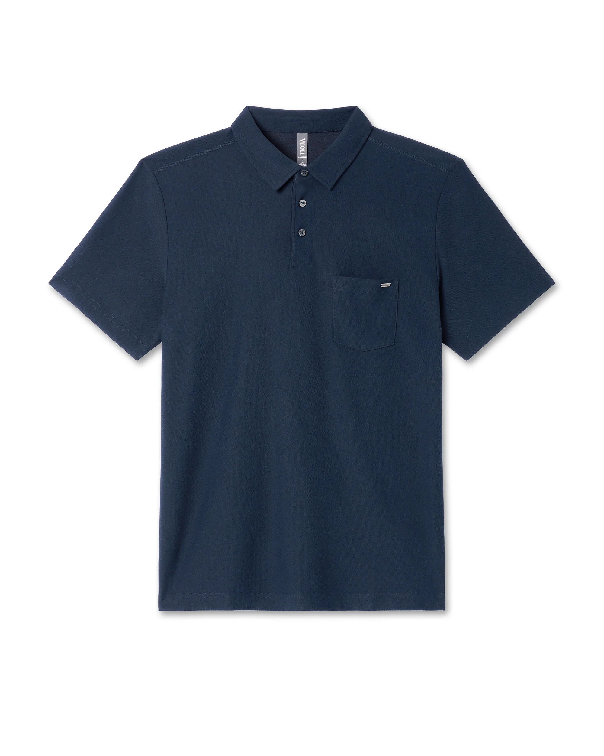 vuori Men's Ace Polo in Ink