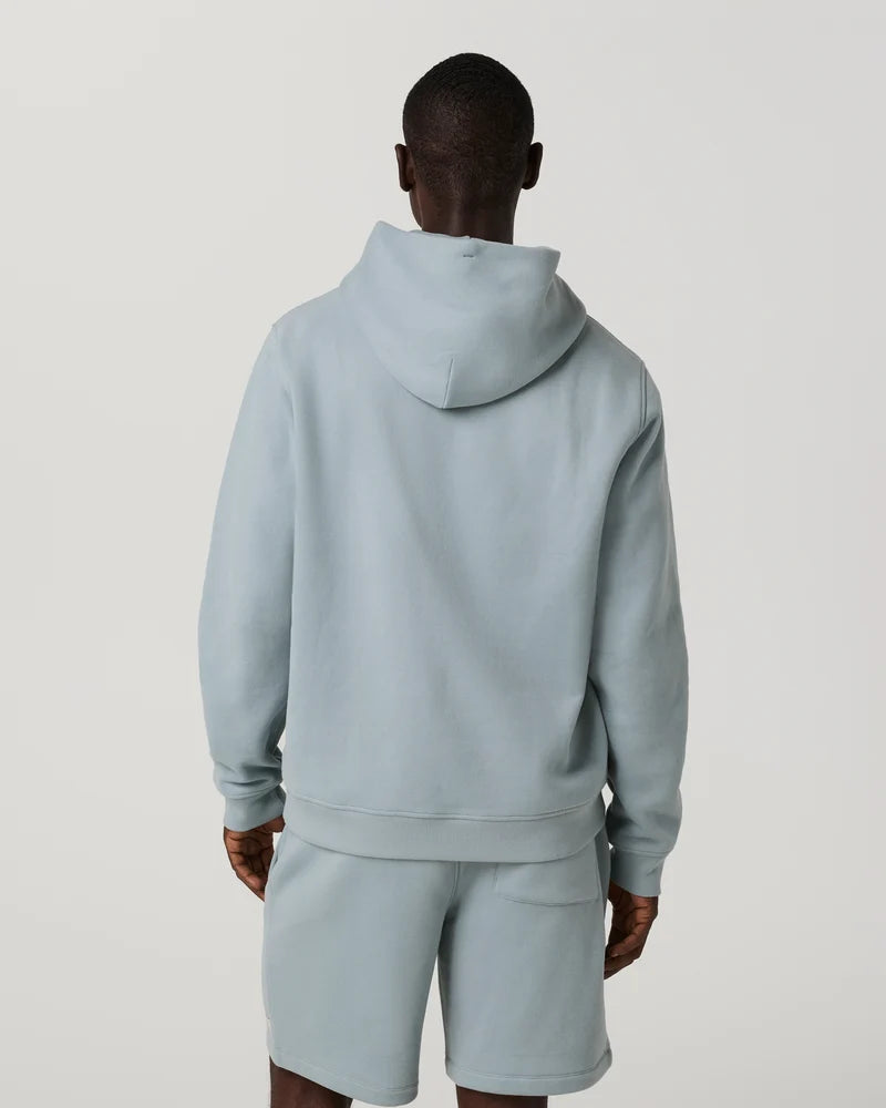 vuori Men's Seaside Pullover Hoodie 2.0 in Raindrop