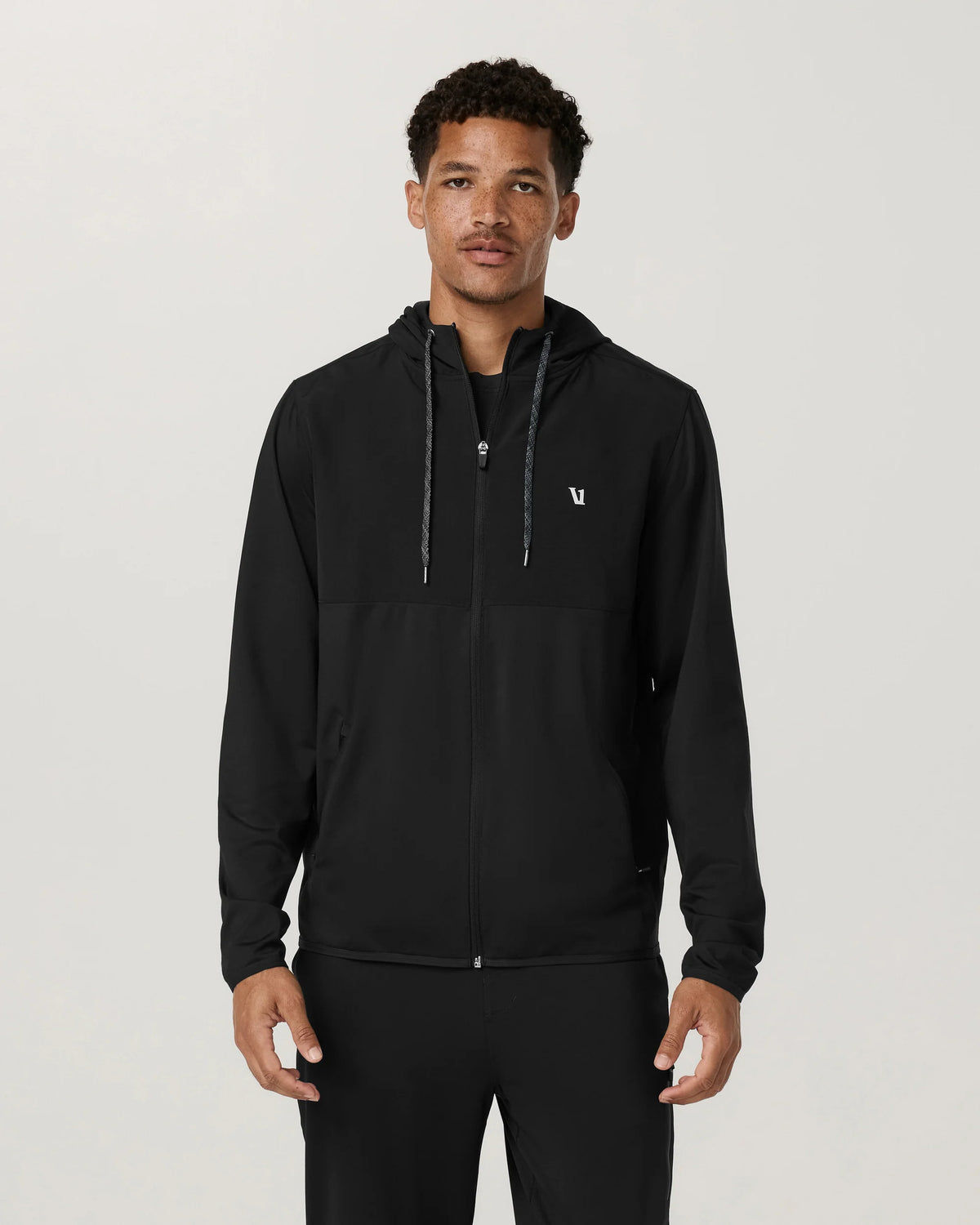 vuori Men's Sunday Element Jacket in Black