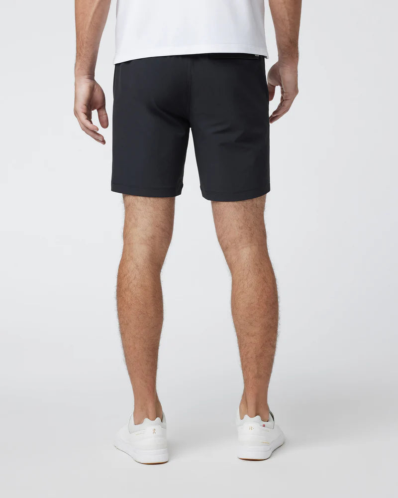 vuori Men's Crosscourt Short in Black