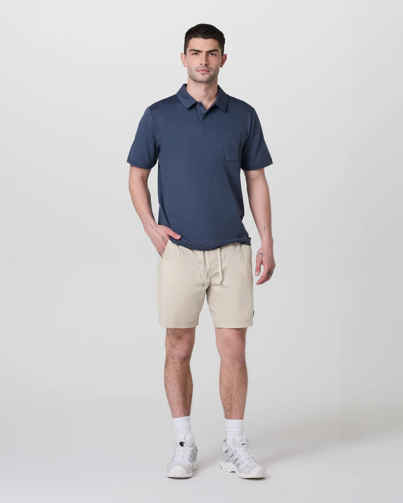 vuori Men's 7" Lined Kore Everyday Lined Short in Oatmeal