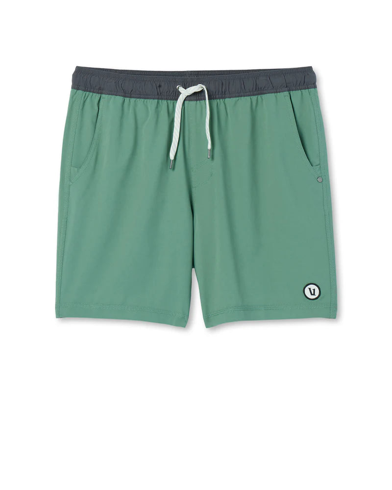 vuori Men's 7" Lined Kore Short in Hedge Green