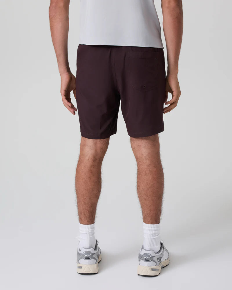 vuori Men's 5" Lined Kore Everyday Lined Short in Raisin Tonal