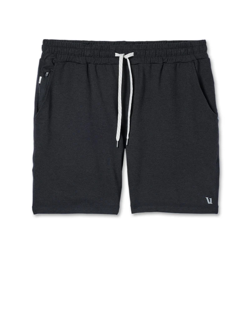 vuori Men's 7" Ponto Performance Short in Black Heather