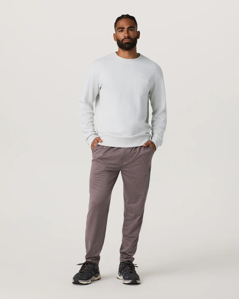vuori Men's 28" Sunday Performance Jogger in Huckleberry Heather