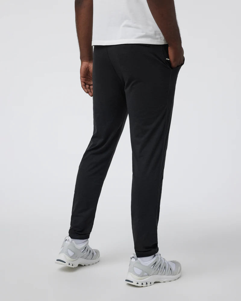 vuori Men's 30" Ponto Performance Pant in Black Heather