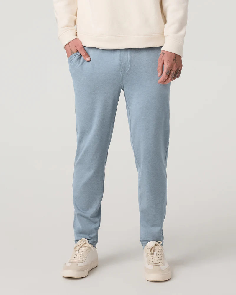 vuori Men's 30" Ponto Performance Pant in Flint Heather