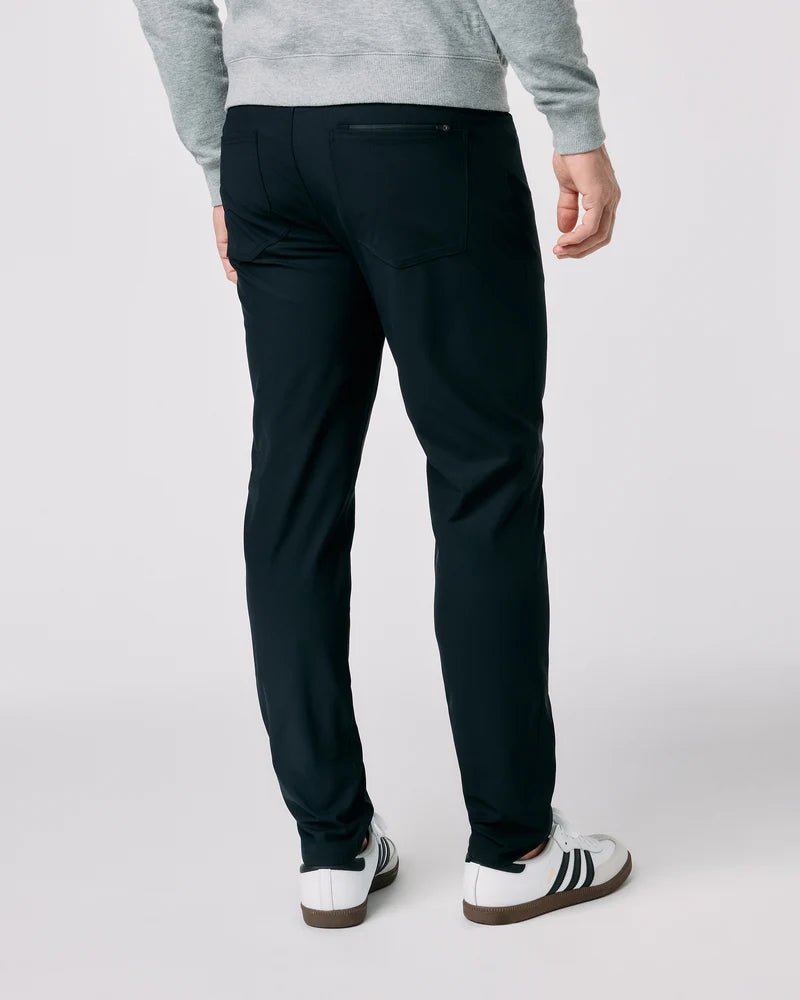 vuori Men's 34" Meta Pant Athletic Slim Fit in Black