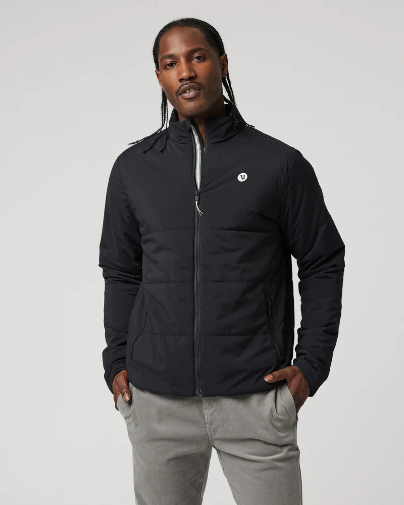 vuori Men's Echo Insulated Jacket 2.0 in Black