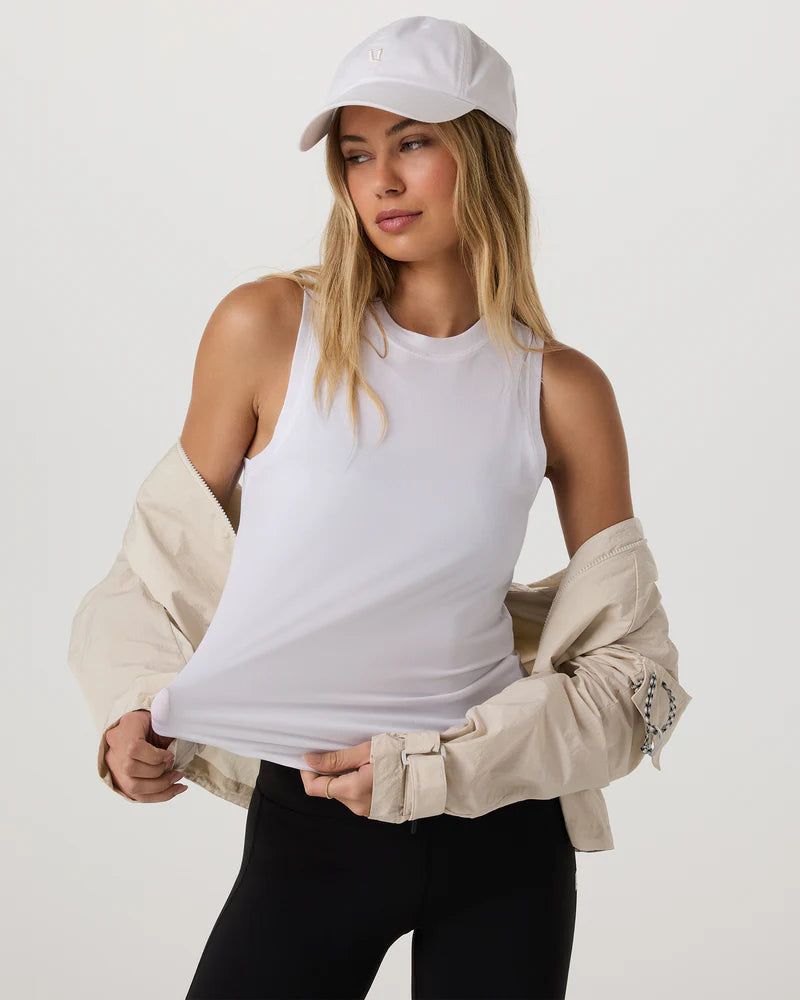 vuori Women's Energy Top Long in White