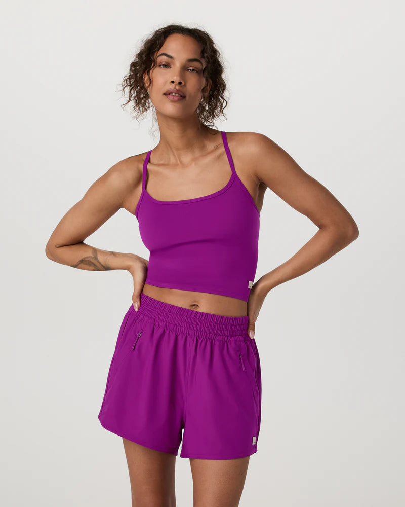vuori Women's All The Feels Tank 2.0 in Magenta