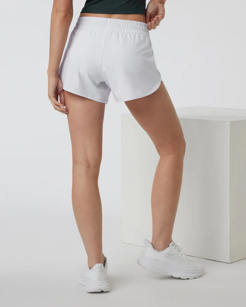 vuori Women's Clementine 4" Short 2.0 in White