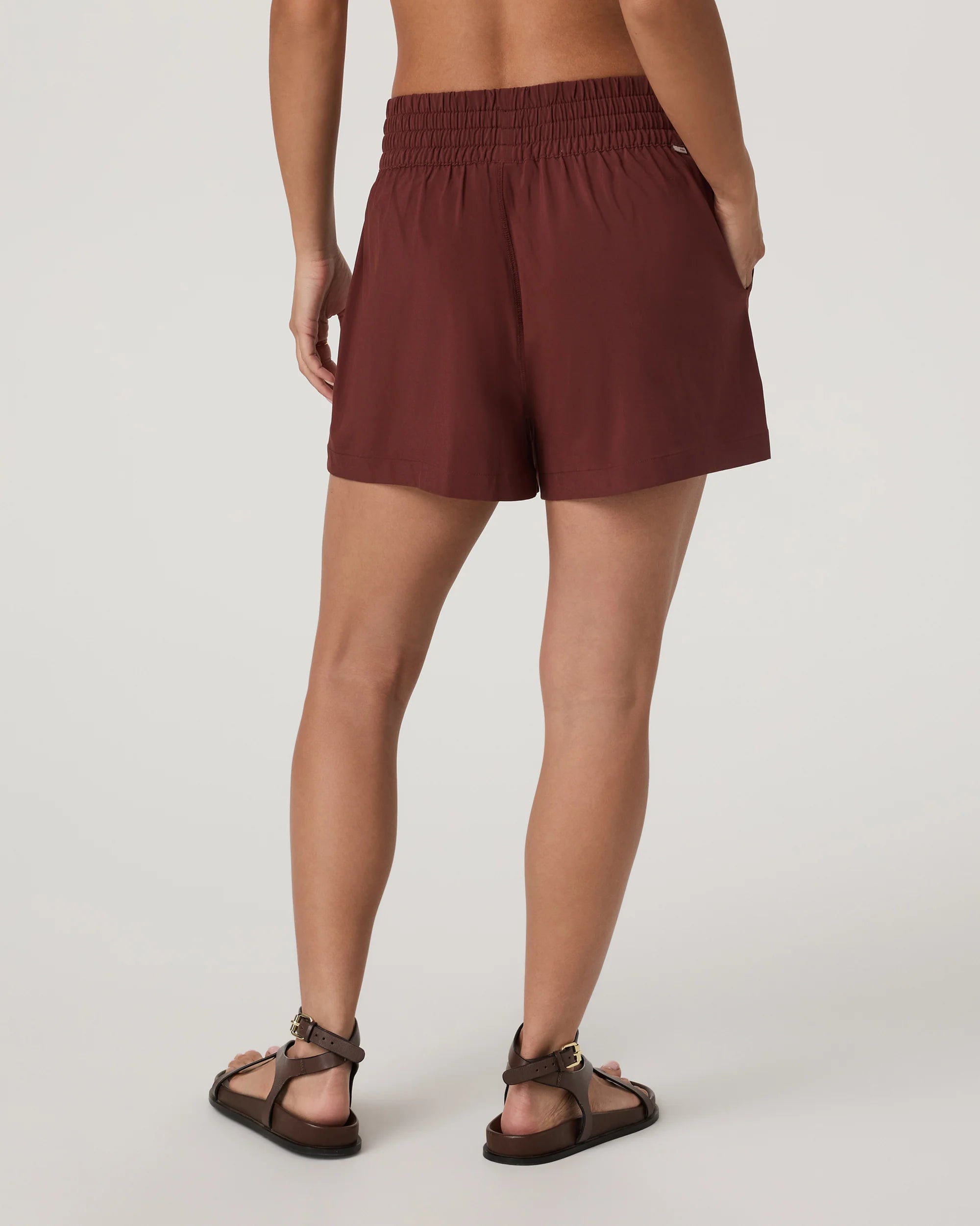 vuori Women's Villa Short in Burnt Sienna