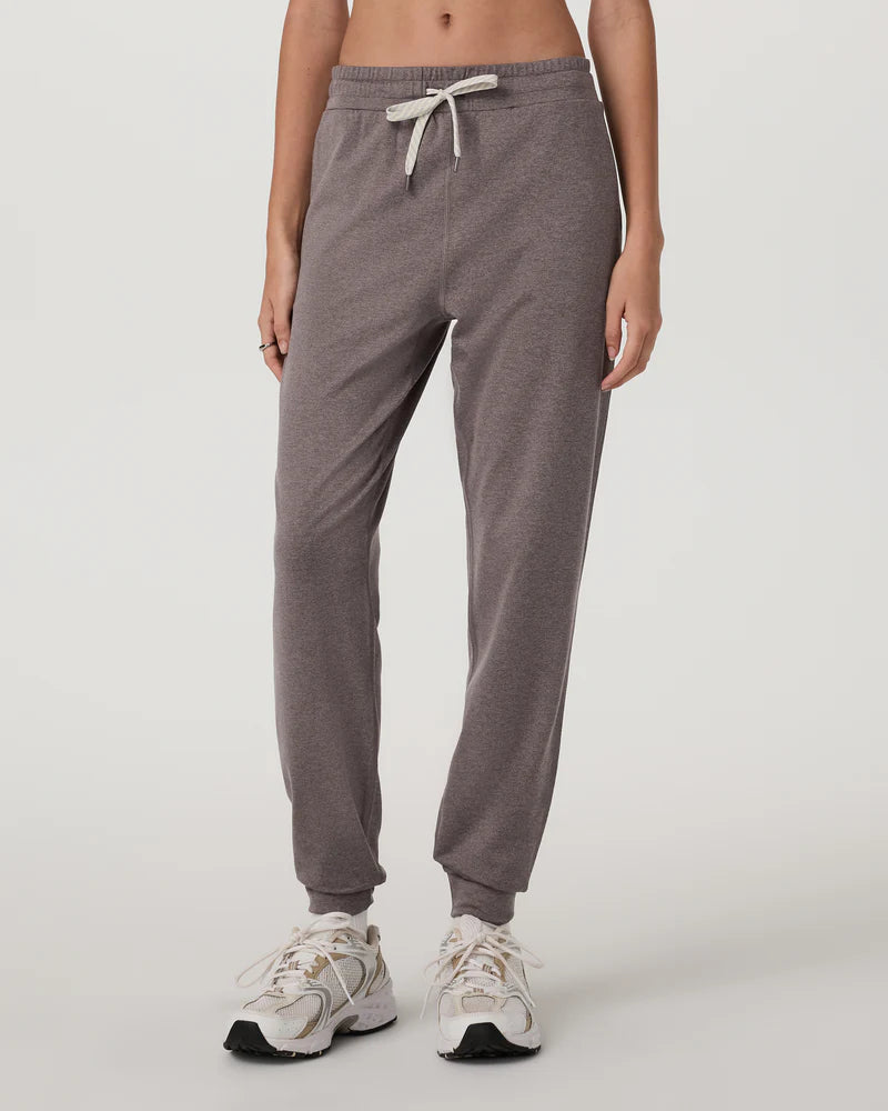 vuori Women's Performance Jogger - Long in Huckleberry Heather