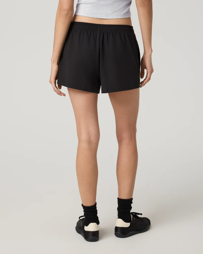 vuori Women's Halo Short in Solid Black