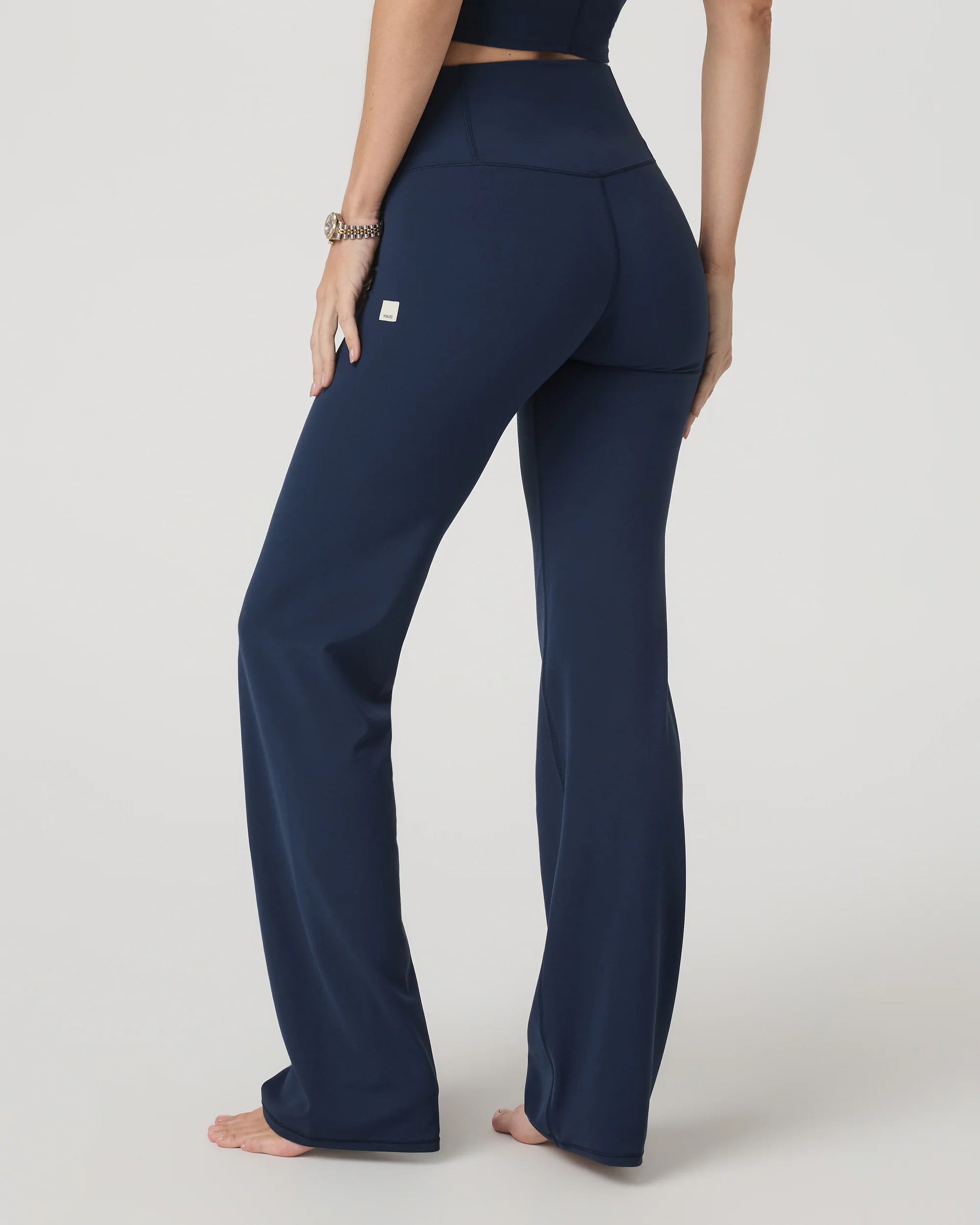 vuori Women's AllTheFeels™ Straight Leg Pant in Blue Coast