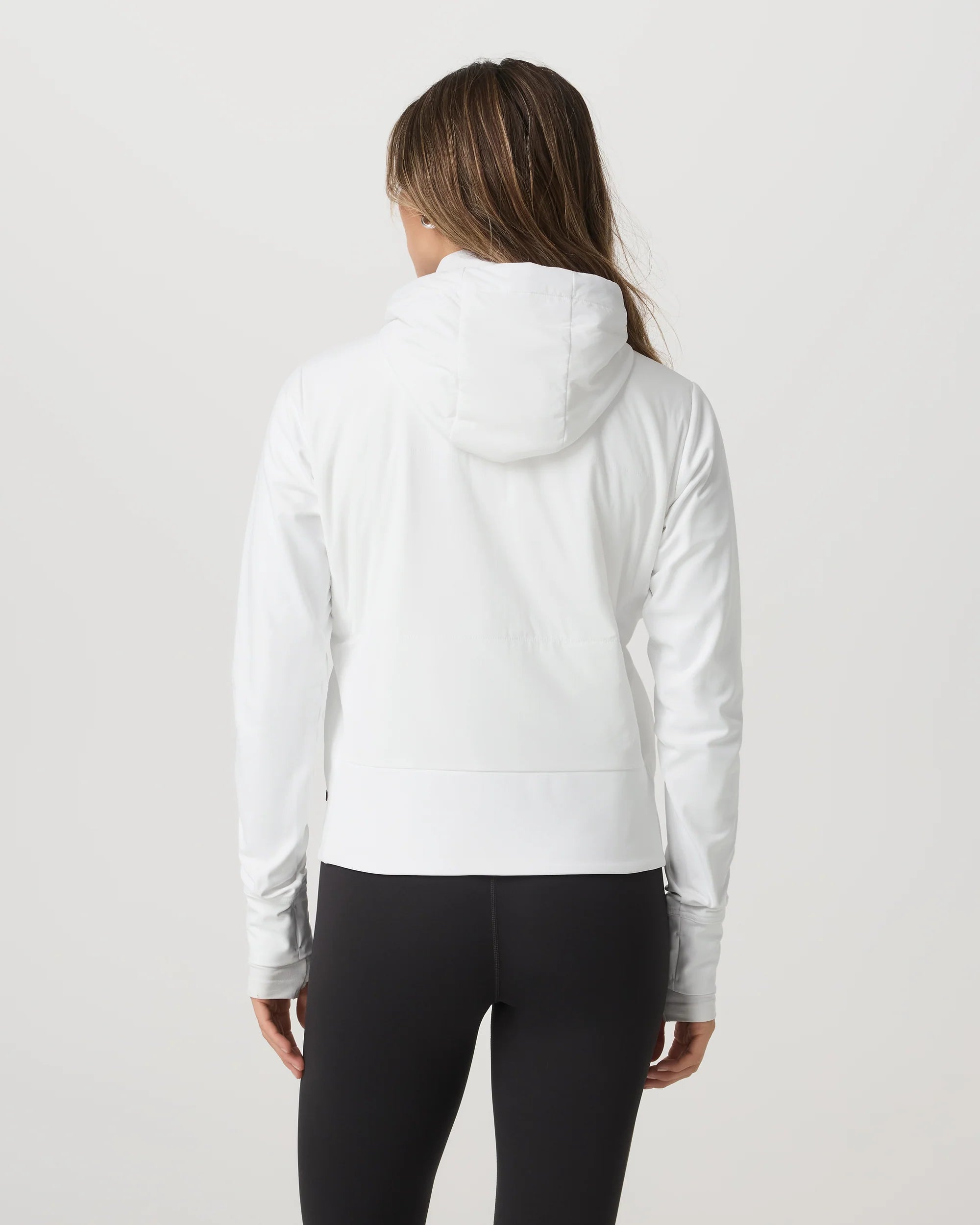vuori Women's Chilled Out Full Zip in White