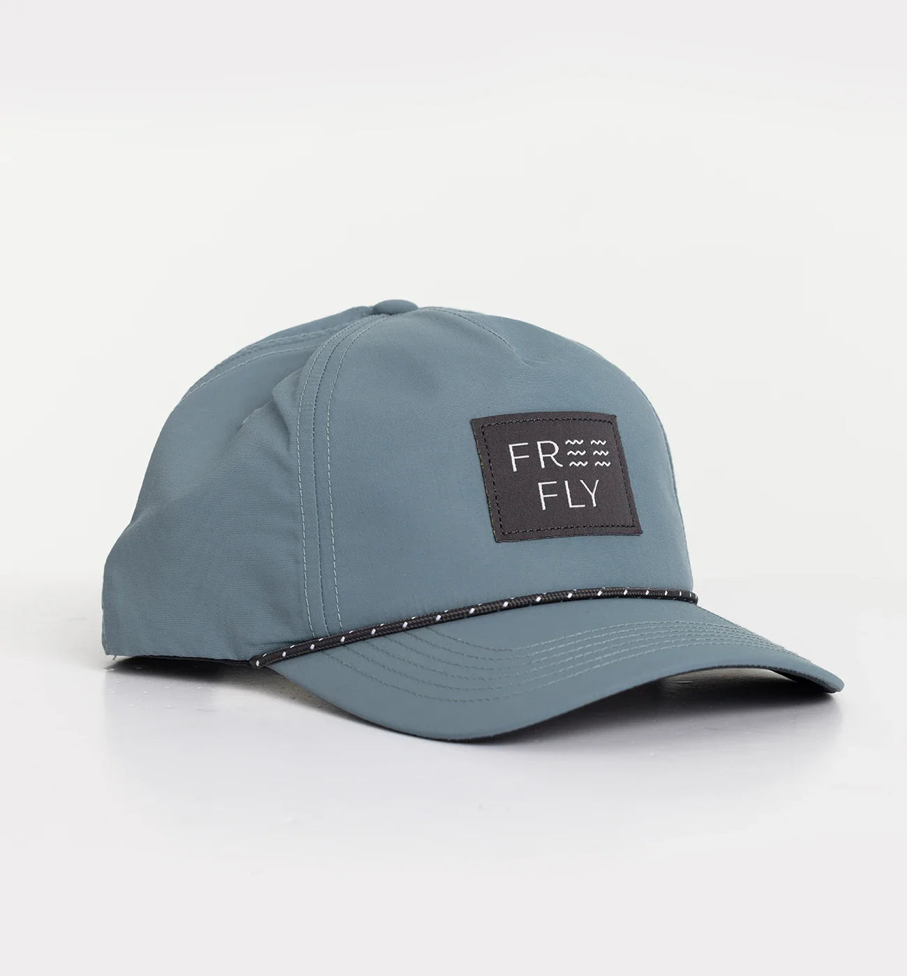 Free Fly Wave 5-Panel Hat in Stone Blue