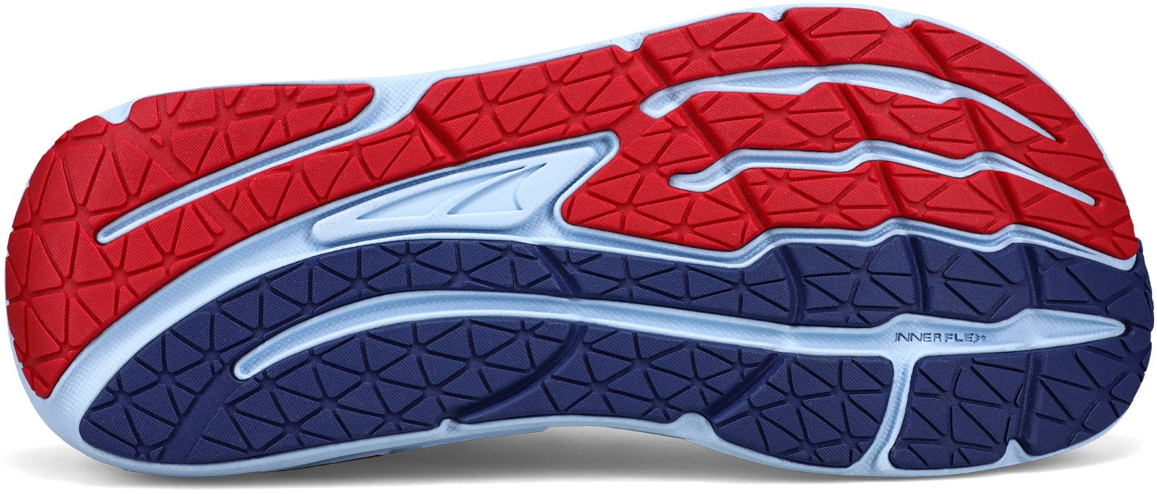 Women's Altra Paradigm 7 Road Running Shoe in White Blue