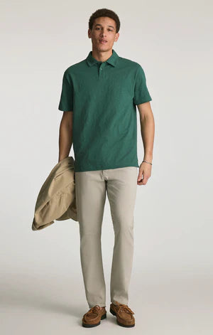 Mavi Men's Zach Straight Leg Pants Regular Rise | Stone Twill
